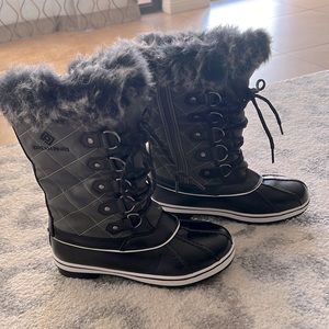 Dream Pairs Women's Mid Calf Winter Snow Boots